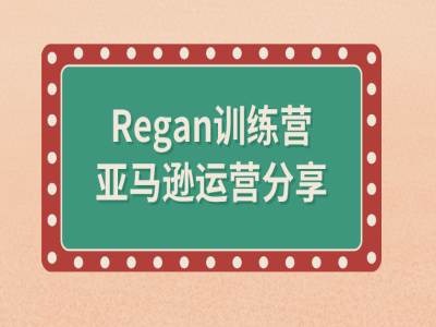 亚马逊流程全解析(Regan训练营)——生财有道创业网-资源-项目-副业-兼职-创业-大叔的库-大叔的库