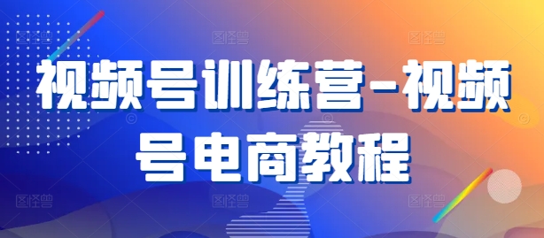 视频号训练营-视频号电商教程——生财有道创业网-资源-项目-副业-兼职-创业-大叔的库-大叔的库