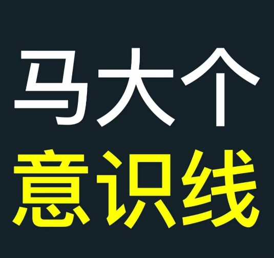 马大个意识线，一门改变人生意识的课程，讲解什么是能力线什么是意识线——生财有道创业项目网-资源-项目-副业-兼职-创业-大叔的库-大叔的库