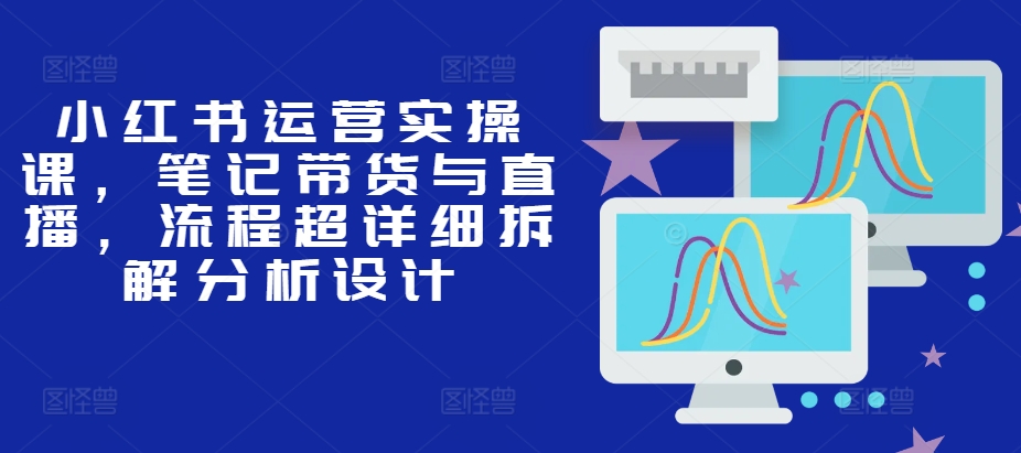 小红书运营实操课，笔记带货与直播，流程超详细拆解分析设计_生财有道创业网-资源-项目-副业-兼职-创业-大叔的库-大叔的库