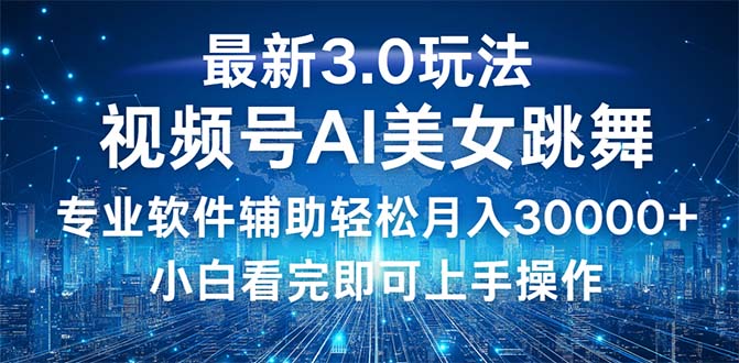 （12788期）视频号最新3.0玩法，当天起号小白也能轻松月入30000+_生财有道创业项目网-资源-项目-副业-兼职-创业-大叔的库-大叔的库