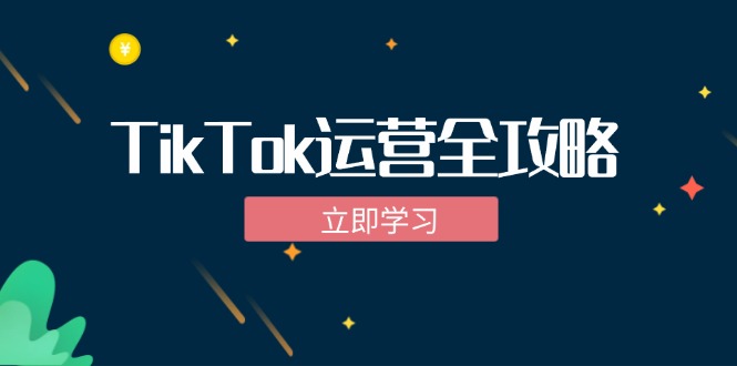 （12739期）TikTok实战运营全攻略：从下载软件到变现，抖音海外版实操教程_生财有道创业网-资源-项目-副业-兼职-创业-大叔的库-大叔的库