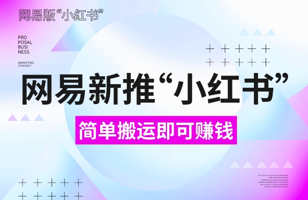 网易官方新推“小红书”，搬运即有收益，新手小白千万别错过(附详细教程)【揭秘】_大叔资源库-大叔资源库-资源-项目-副业-兼职-创业-大叔的库-大叔的库