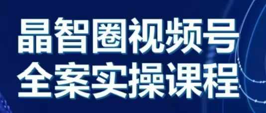 晶姐说直播·视频号全案实操课，从0-1全流程_大叔资源库-大叔资源库-资源-项目-副业-兼职-创业-大叔的库-大叔的库