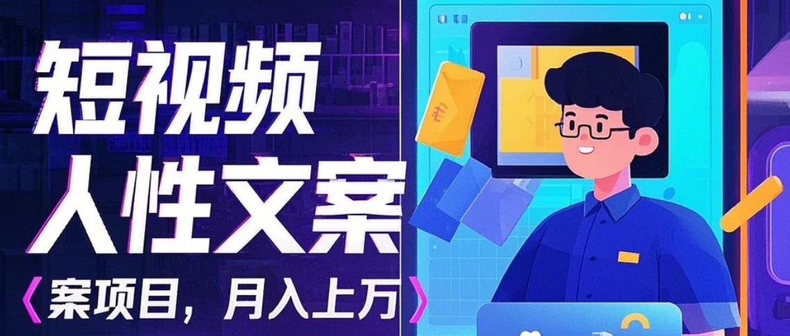 利用AI自动制作短视频人性文案项目：揭秘月入上万的精准流量变现秘籍_大叔资源库-大叔资源库-资源-项目-副业-兼职-创业-大叔的库-大叔的库