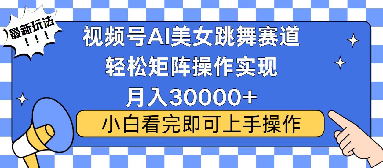 （13813期）视频号蓝海赛道玩法，当天起号，拉爆流量收益，小白也能轻松月入30000+_大叔资源库创业项目网-大叔资源库-资源-项目-副业-兼职-创业-大叔的库-大叔的库