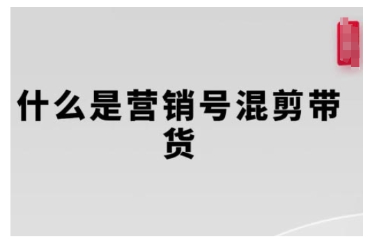 营销号混剪带货，从内容创作到流量变现的全流程，教你用营销号形式做混剪带货——大叔资源库创业项目网-大叔资源库-资源-项目-副业-兼职-创业-大叔的库-大叔的库