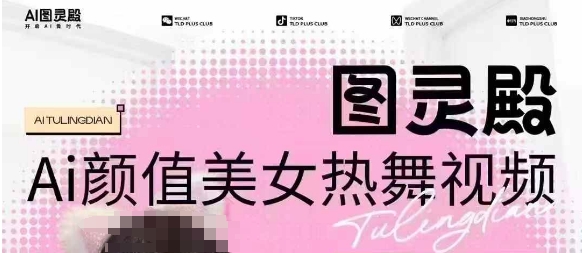 全网首发，原价988图灵殿AI颜值美女热舞视频，云端生图，轻松过原创——大叔资源库创业项目网-大叔资源库-资源-项目-副业-兼职-创业-大叔的库-大叔的库