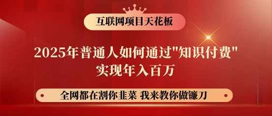 镰刀训练营超级IP合伙人，25年普通人如何通过“知识付费”年入百万！_大叔资源库-大叔资源库-资源-项目-副业-兼职-创业-大叔的库-大叔的库