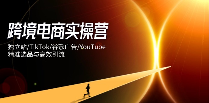 （14419期）跨境电商实操营：独立站/TikTok/谷歌广告/YouTube，精准选品与高效引流_大叔资源库创业项目网-大叔资源库-资源-项目-副业-兼职-创业-大叔的库-大叔的库