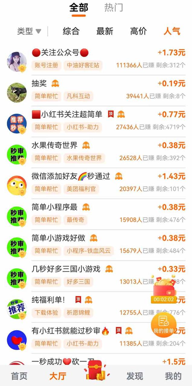（14510期）零撸小项目免费分享 点赞助力 无任何门槛 手机随时可做  单日收益200＋_大叔资源库创业项目网-大叔资源库-资源-项目-副业-兼职-创业-大叔的库-大叔的库