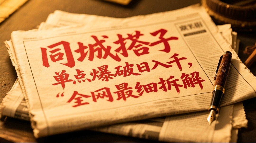 同城搭子群19.9单点爆破日入千，搭子组局月入万，全网最细拆解_大叔资源库-大叔资源库-资源-项目-副业-兼职-创业-大叔的库-大叔的库